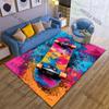 Colorful Skateboard Print Carpet Non-slip Mat for Living Room Bedroom Sofa Decor Home Area Rug Game Room Rugs