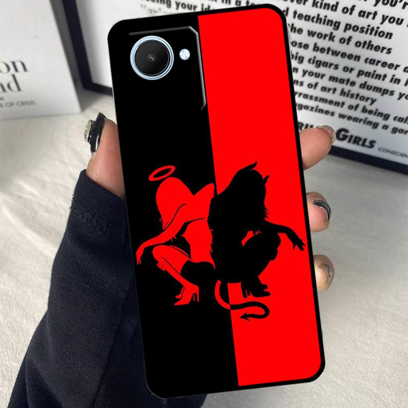 Satan Nun Devil Girl For Realme GT7 Pro GT6 C67 C65 C63 C61 C55 C53 C51 C71 C75 10 11 12 13 14 15 Pro Plus Case