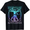 Vitruvian Man Guitarist Rock Star- Leonardo Da Vinci Guitar T-Shirt