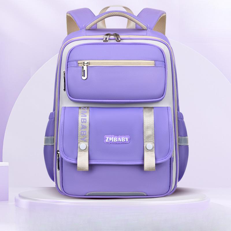 British-style Fashionable Schoolbags for Primary School Students, Boys' and Girls' Designs, for Grades 1-3, Both Shoulders