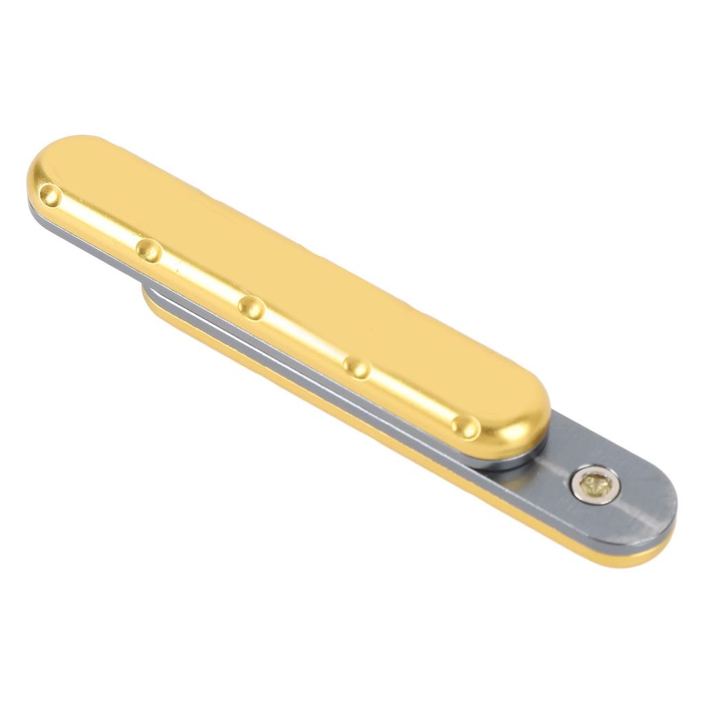 Metal Rotation Push Pull Toy Zinc Alloy Crisp Metallic Sound Magnetic Stress Relief Metal Push Pull