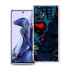 Transparent Phone Case for Xiaomi Mi 14 13 12 11 Ultra 13T 12T 11T Poco X3 NFC F3 F6 Pro Soft TPU Shell Japan Samurai Oni Mask