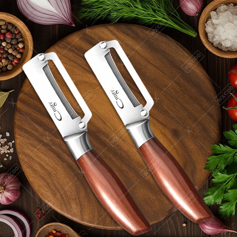 Multi-Functional Vegetable Peeler for Kitchen Pineapple Pumpkin Planer Scraping Tools Stainless Steel Sugarcane Knife Peeler