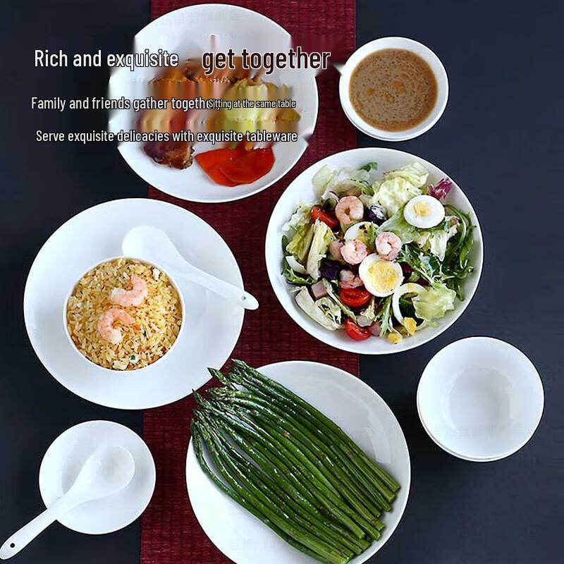 Commercial Ceramic Buffet Shallow Serving Dish