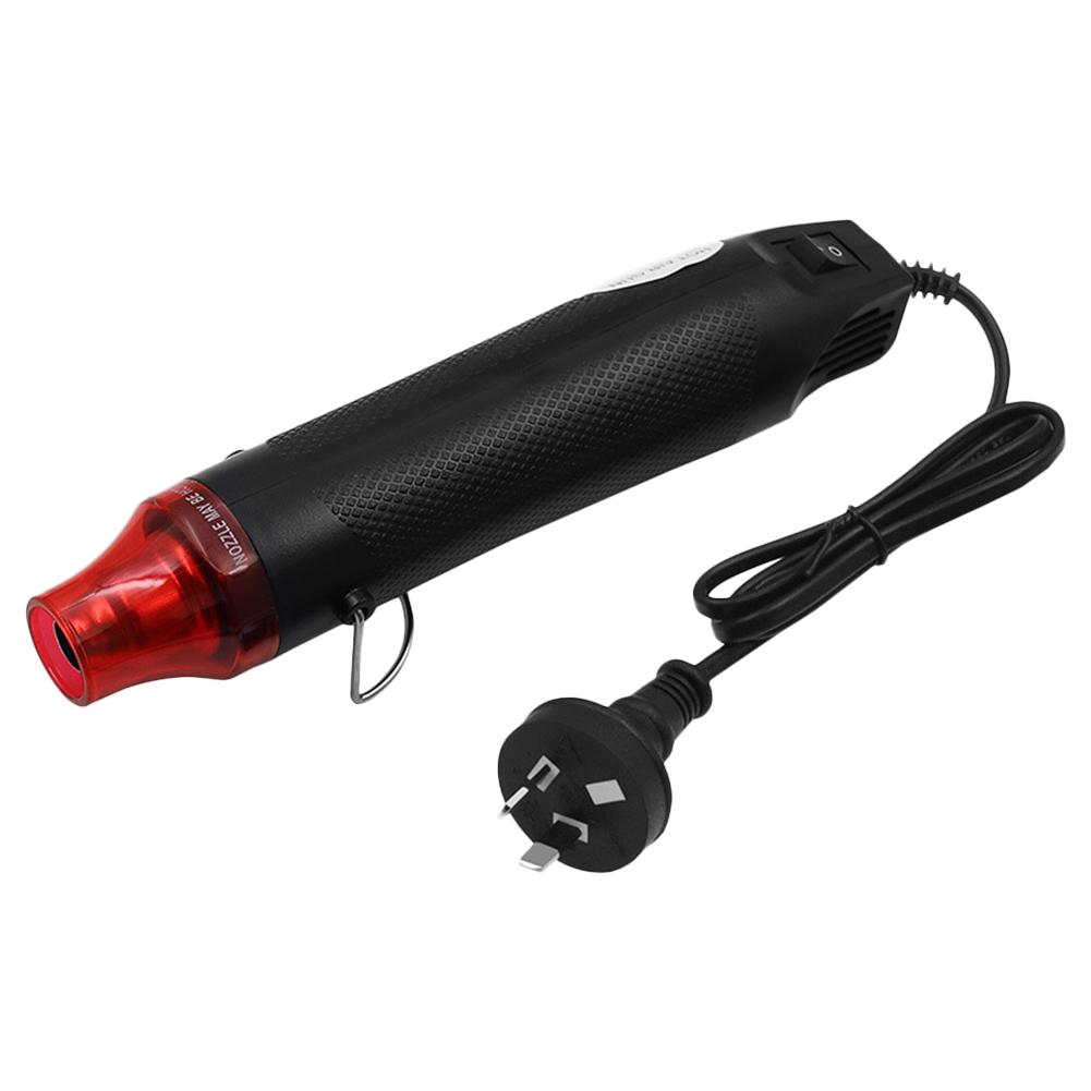 Electric Heat Gun Fast Heat 300W Hot Air Gun 1m Long Cable 220V Power Hot Dryer AU Plug for DIY Craft Embossing Shrink Wrapping