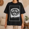 Comfort Colors Bread Cat Unisex Shirt | Vintage Black Cat Tee | Funny Kitty Meme T-Shirt | Cute Gothic Cat Top | Retro Witchy Kitten T