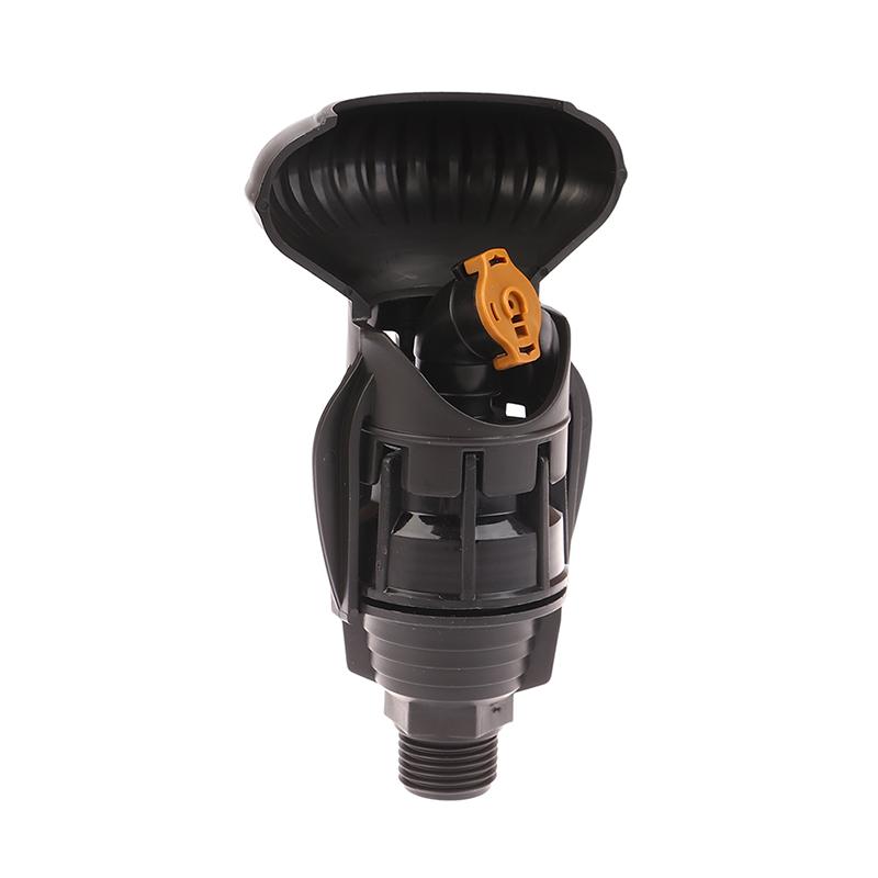 

1Pc 180 Rotating Lawn Automatic Sprinkler Garden Water Sprinklers Lawn Irrigation Nozzles Garden Pipe Hose Irrigation System чорний