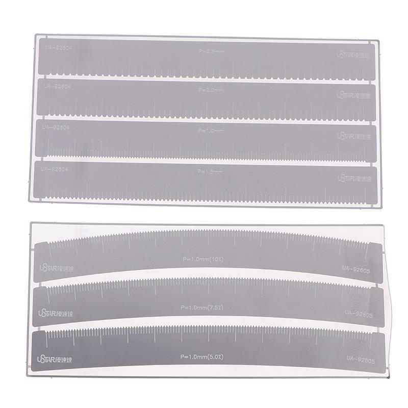 Model Measuring Flexible Ruler Equidistant Punching Tool Curved Markings Model Airplane Nailer For Model Making Tools Diy