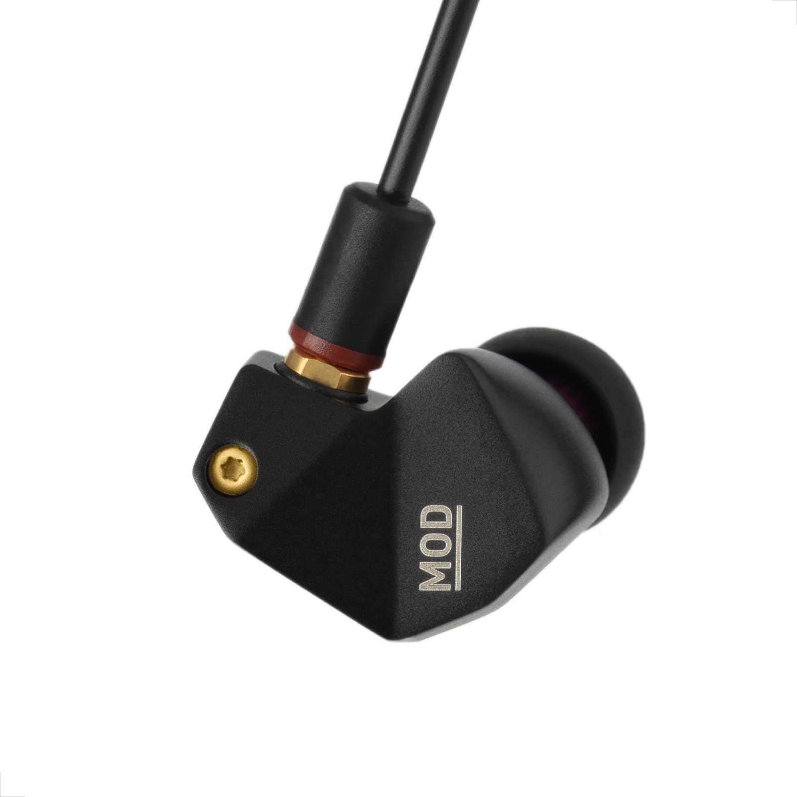 

final MAKE MOD 3.1 Earphones Wired Stainless Steel Housing Dynamic Driver MMCX OFC Black Cable Ergonomic Design