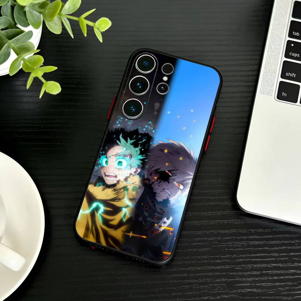 Katsuki Bakugo R-Hero Academia Handyhülle Für Samsung S26,S25,S24,S23,S22,S21,S20,Ultra,Plus,FE Schwarze Weiche Hülle