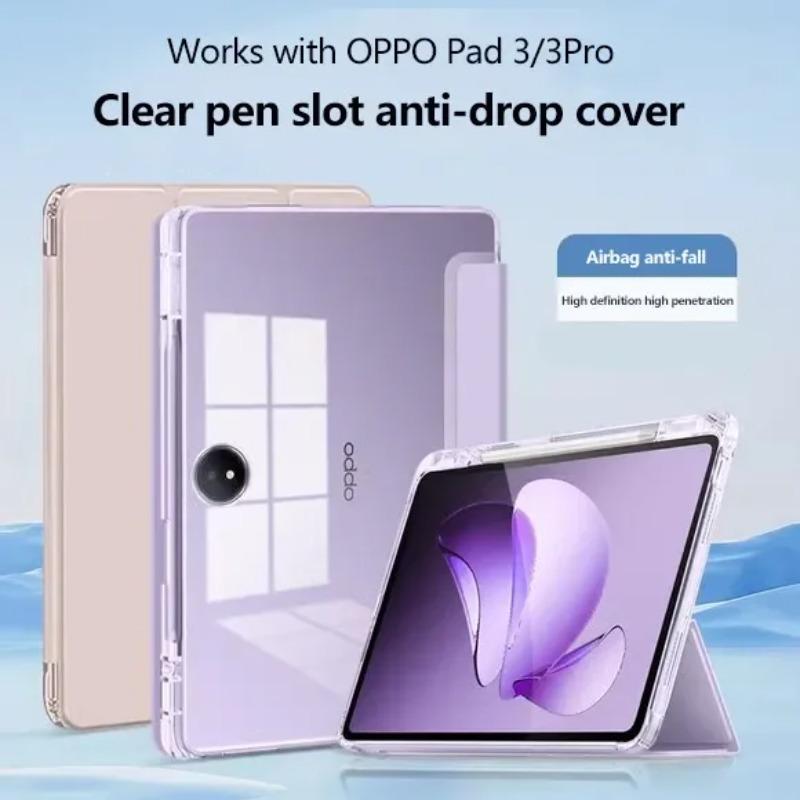 Transprent TPU Case For New OPPO Pad SE 11 Pad 4 Pro 13.2 Pad 3 2 12.1 Air 2 Neo 11.61 Cover For OnePlus Pad Pro 13.2 Funda