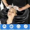 Inflatable Hair Washing Basin with Head and Neck Support Portable Inflatable Shampoo Basin Foldable for Comfortable Hair Washing