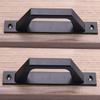 1/2pcs Easy Installation Barn Door Handle Sliding Wooden Door Aluminum Alloy Die-Casting Handle