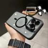 Magnetic Shockproof Phone Case For For Iphone13 14 1 11 12 Pro Max For Funda Stand Glass Lens Protection Back Cover