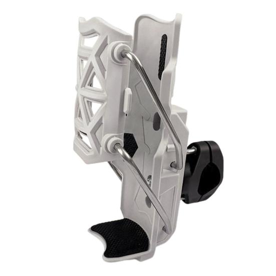 Adaptive Bike Water Bottle Holder Automatic Clamping 360-degree Rotating Cup Cage Quick Installation Bike Cup Holder