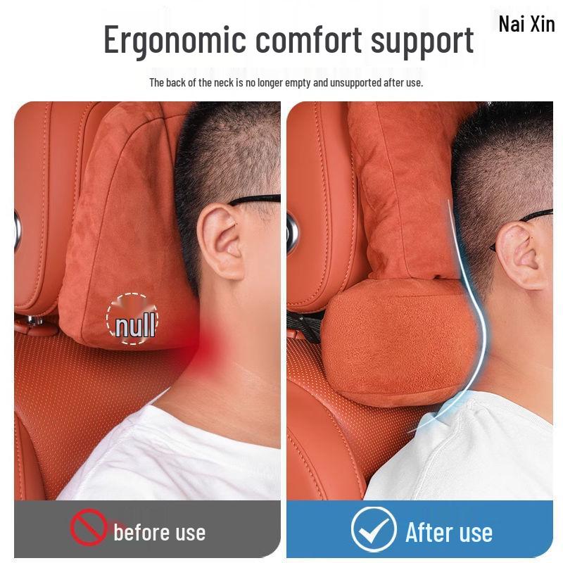 Ideal L9L8L7 Neck Pillow & Lumbar Support Cushion for Car Interior Modification