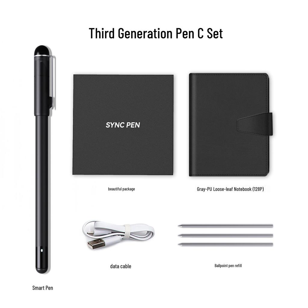 NEWYES 3rd Gen Smart Pen Set: Electronic Paper Screen with Synchronous Handwriting for Business Meetings.