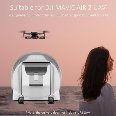 Protetor de Gimbal à Prova de Poeira Protetor de Lente de Gimbal Anti-colisão Protetor de Câmera Tampa de Lente para Drone DJI Mavic Air 2