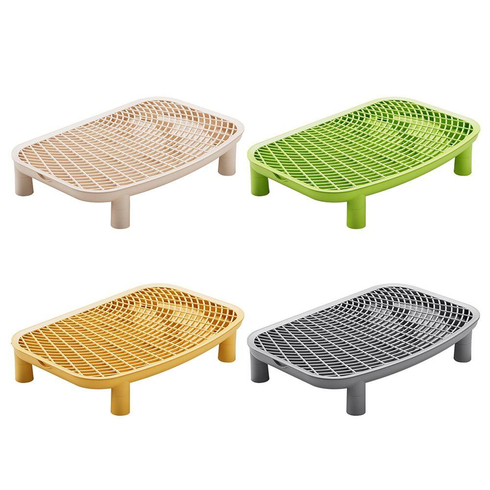 Heightened Pet Cat Litter Mat Plastic Cat Litter Trapping Mat Indoor
