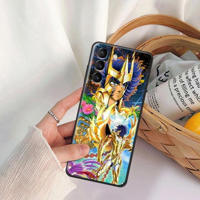 Anime Saint Seiya Phone Case For Samsung Galaxy S24 S23 Ultra 5G S20 S21 FE S25 S24FE S26 Plus Cases Soft Cover Pegasus Seiyas