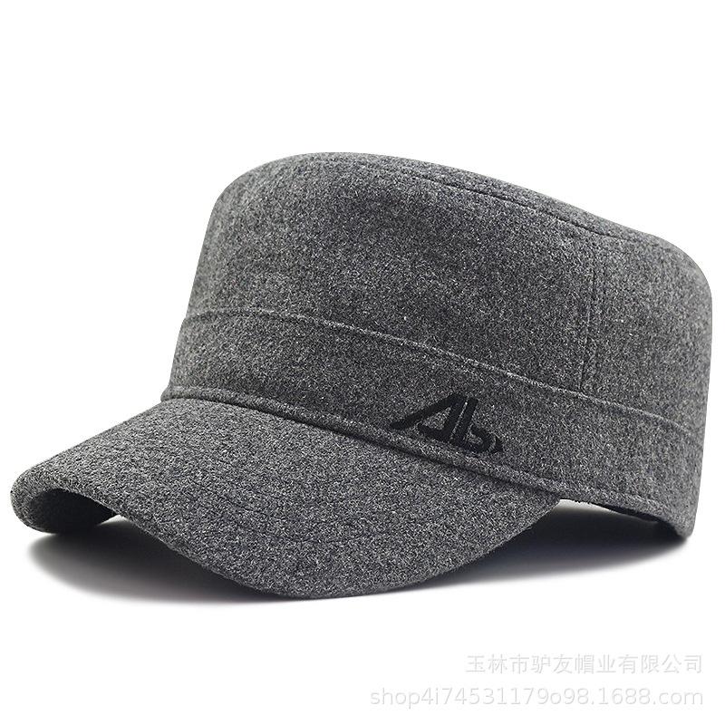 

Men s Woollen Cadet Cap, Big Head, Plus Size Flat Hat, Basic Everyday, Plus Size, 58-60cm, 61-65cm Oversize XL 61-65CM