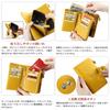 [F.ZH] Women's Bifold Wallet, Genuine Leather, Short Wallet with Coin Purse, 18 Card Slots, Bill Compartment, Large Capacity, Compact, Lightweight,