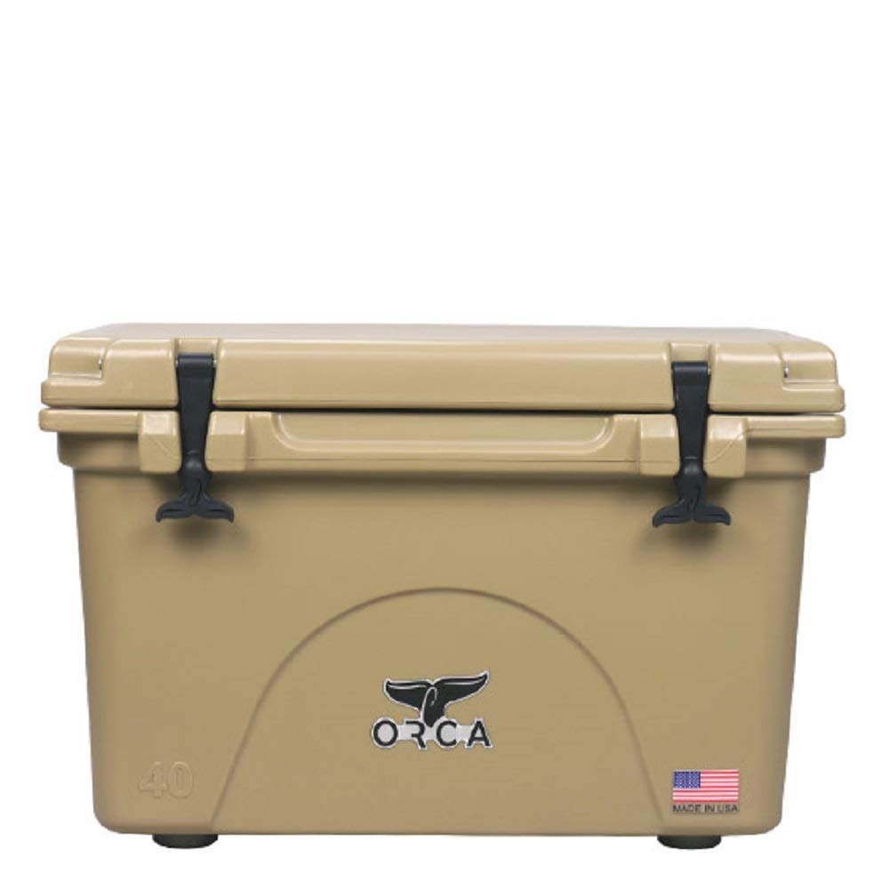 

ORCA Cooler Box Orca Coolers 40 Cooler 40QT Tan TAN Large 38L Hard Cooler Cold Storage Camping Outdoor [Orca] Approx. [Item]