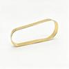 Electroplated Gold Nail Salon Hand Rest - Customizable Nail Art Accessory