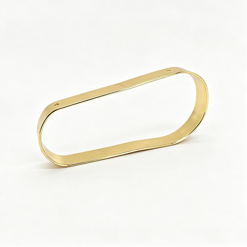 Electroplated Gold Nail Salon Hand Rest - Customizable Nail Art Accessory
