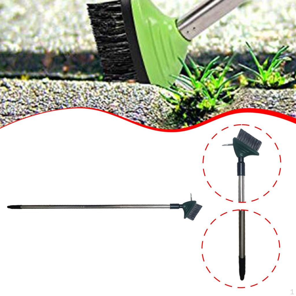 Crack Weeder Crevice Weeding Brush Long Handle Cleaner,Moss Remover,Weed Remover,Weeding Puller Tool