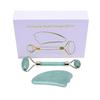 Natural Jade Guasha Facial Massage Jade Roller Face Body Massager Beauty Tool