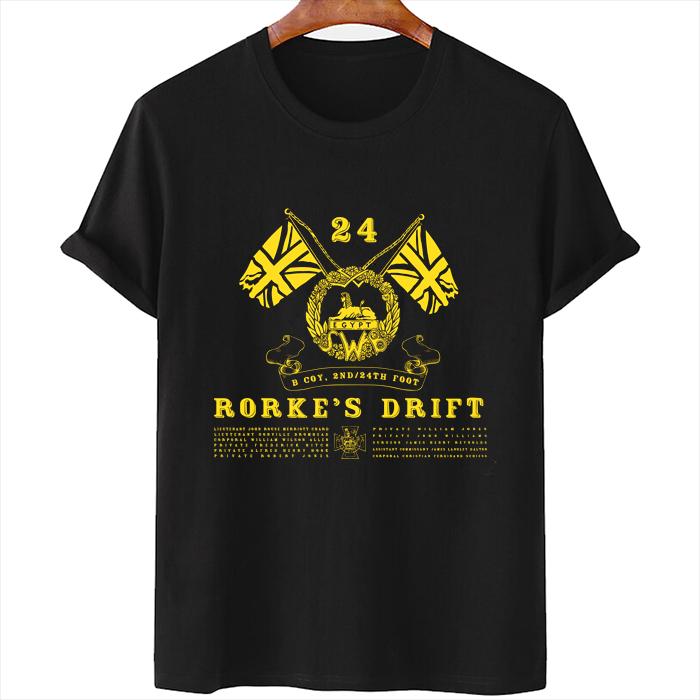 Buy Rorke S Drift Inspired By Zulu Printed Black Cotton Top Knitted T