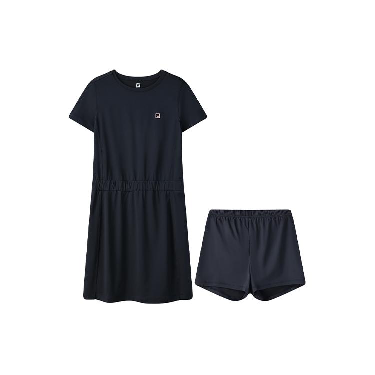 

Новые платья с коротким рукавом FILA Женские Легендарный синий A11W125307F-NV L