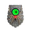 One Eyed Doorbell Halloween Home Decoration Spider Doorbell with Scary Glow/Ghost Sound Creative Scary Spider Eyeball Doorbell