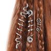 6/28Pcs/Set Hair Accessories Set Women Alloy Braid Beads Clips Easy To Use Hair Accessories Pirate Cosplay Hair Braiding Tools
