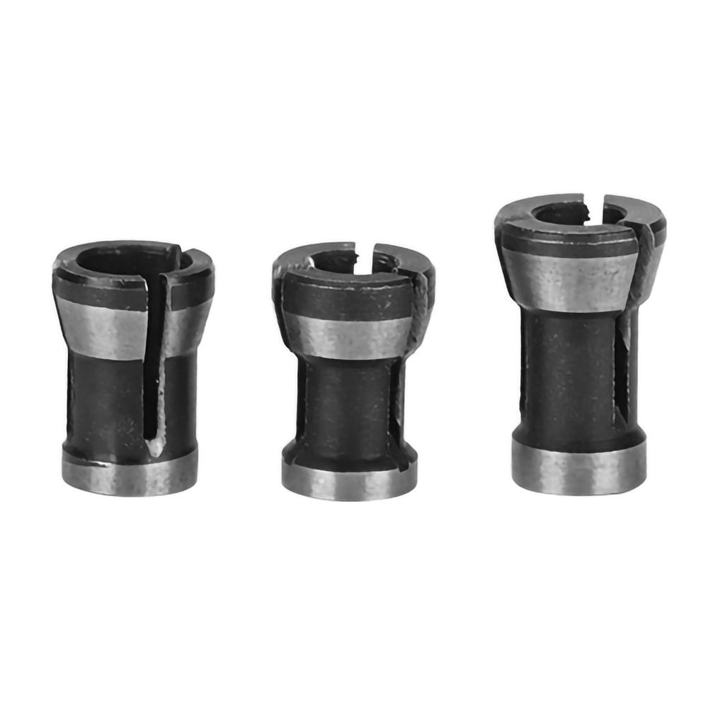 3PCS 6 6.35 8mm Chuck Adapter Woodworking Milling Trimming Cutter Chuck Engraving Head