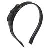 Rock Headband PU Leather Headband Gothic Tiaras Leather Buckle Headband Steampunk PU Leather Headpiece Punk Headband