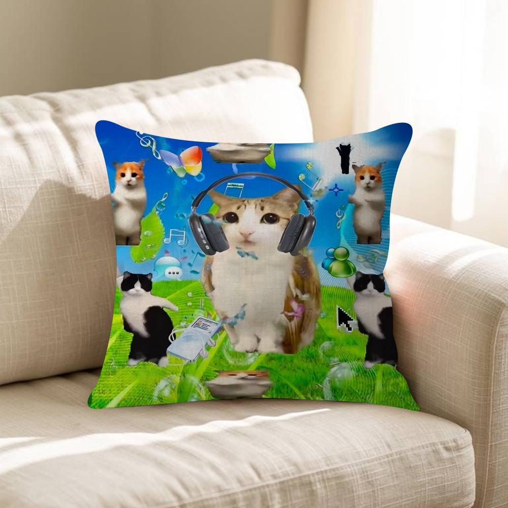 Frutiger Aero Art Pillow Anime Pillow Sofa Bed Head Pillow Cover Cushion Cover Fashion