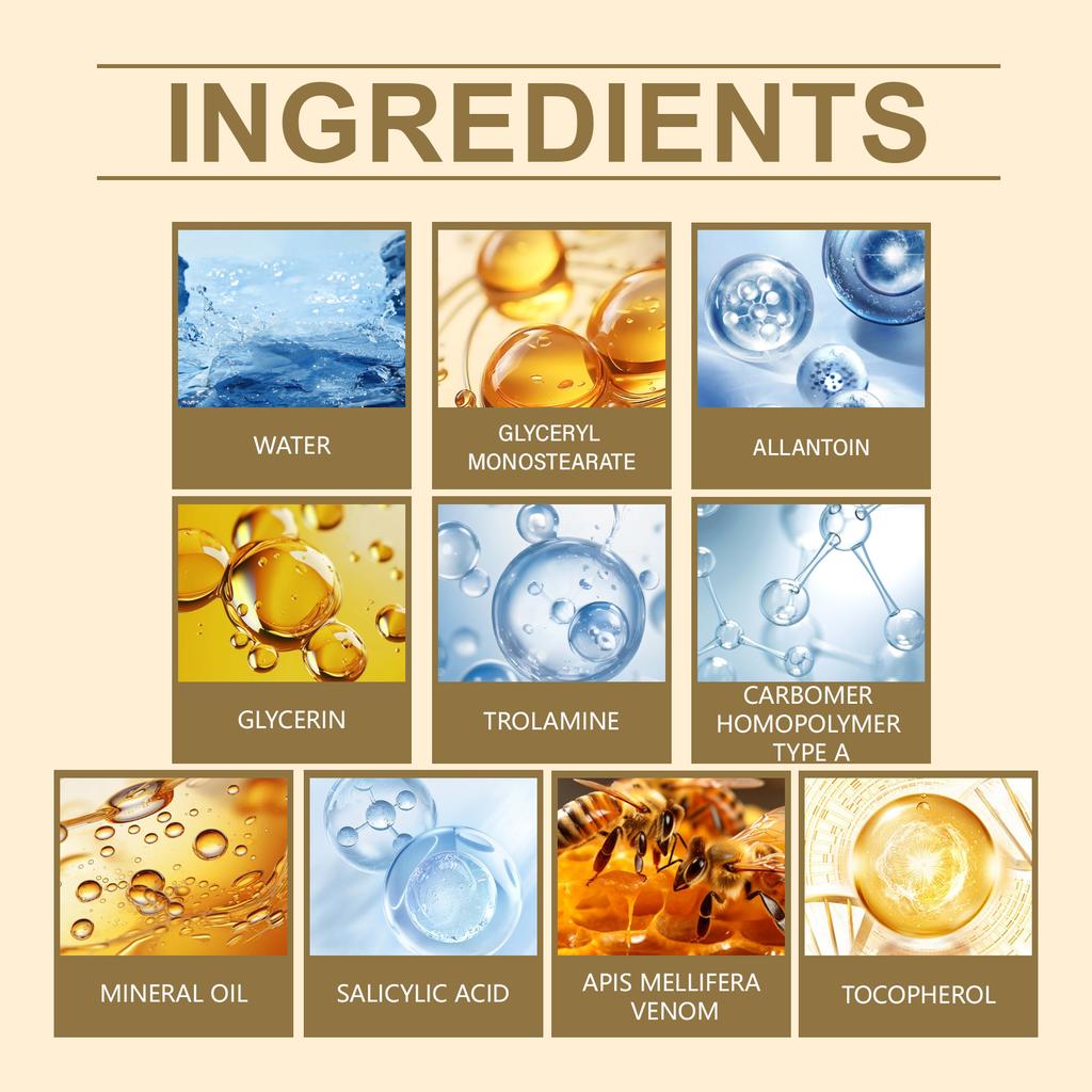 Biegift akne hudpleiekrem Skånsom rensing, utjevning, mørning, dyp hydrering, fuktighetsgivende og pleiekrem