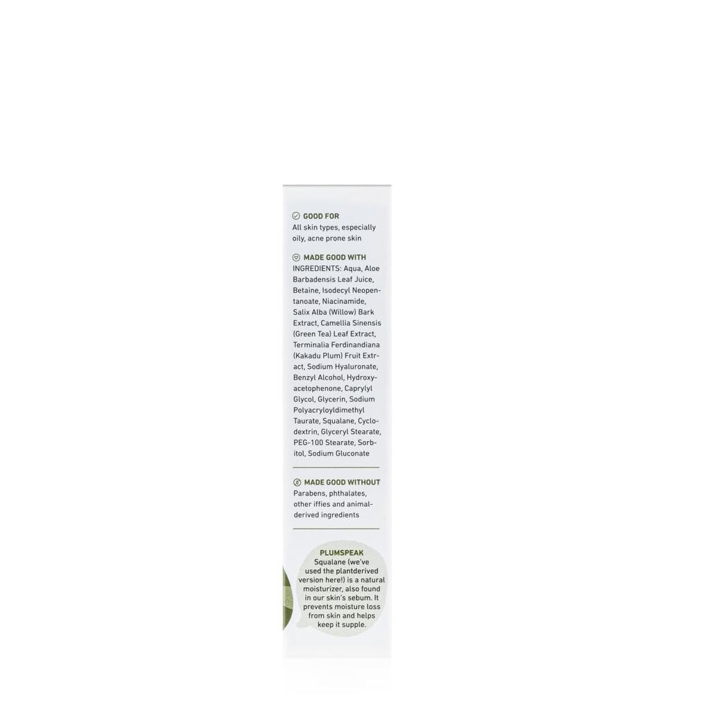 Plum Green Tea Oil-Free Face Moisturizer 50ml Pack | Hydrating, Brightening, Non-Sticky Daily Skincare for Oily & Acne-Prone Skin