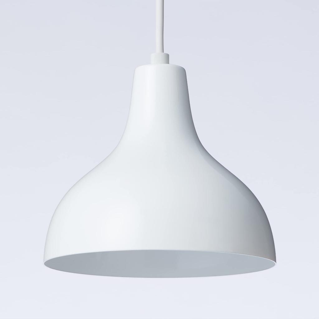 MUJI Aluminum Pendant Light, White, Small, 82931716/MJ-PAS2-W