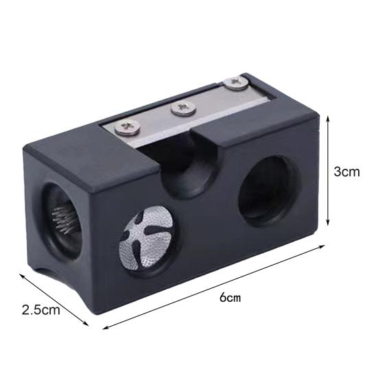 Biljardkø-reparasjon Pool-kø-spissformer Lett bærbar multifunksjonell bassengkø-spissformer biljardkø-spiss-reparasjonsverktøy