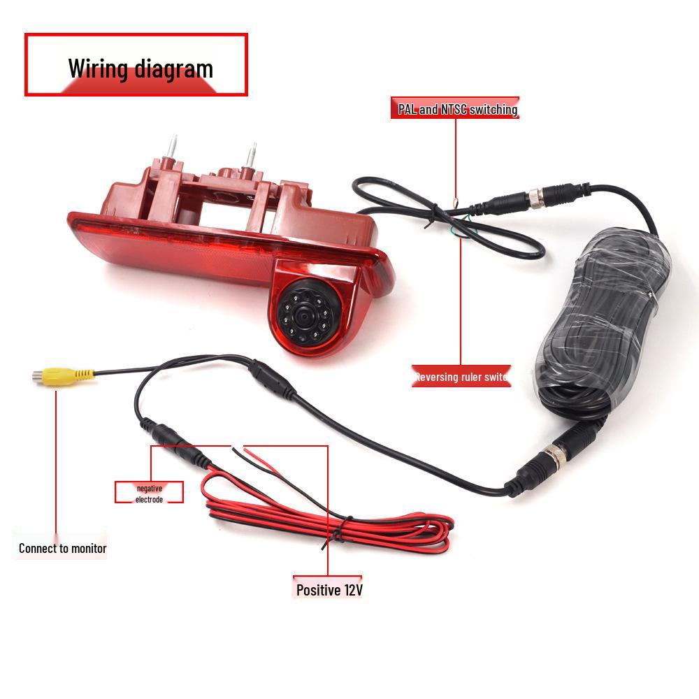 2014 Opel Vivaro/Renault Trafic Brake Light Rearview Camera