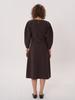 Bemon Signature V-Neck Dress_Brown