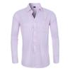 Men’s Plus Size Classic Long Sleeve Solid Dress Shirt