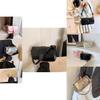 Stylish Summer Shoulder Bag For Women Small Square Casual Handbag In White Pink Black Silver