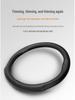 Genuine Leather Steering Wheel Cover for Dongfeng Fengxing S500 - Ultra-thin, Sweat-absorbent, Non-slip, Four Seasons Universal Fit