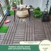 Pavimentazione per esterni impermeabile anticorrosione: Pavimentazione Composita Spessa e Durevole per Giardino e Balcone.