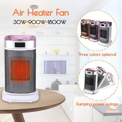 1800W Elektrický teplovzdušný ventilátorový ohřívač Mini ventilátorový ohřívač Ohřívač Stolní topné kamna Radiátorový ohřívač Stroj Kancelář Zima