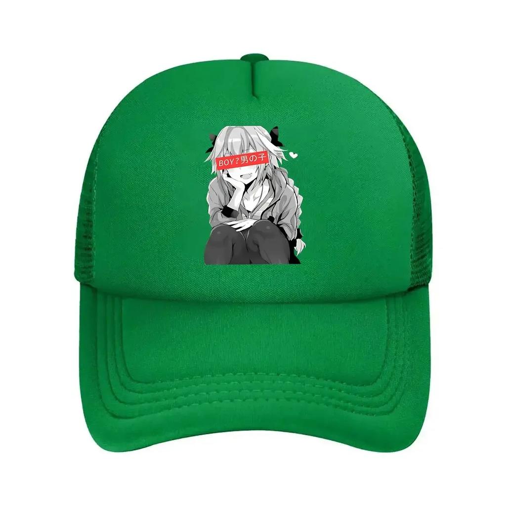 Anime Character with BOY Mesh Baseball Cap